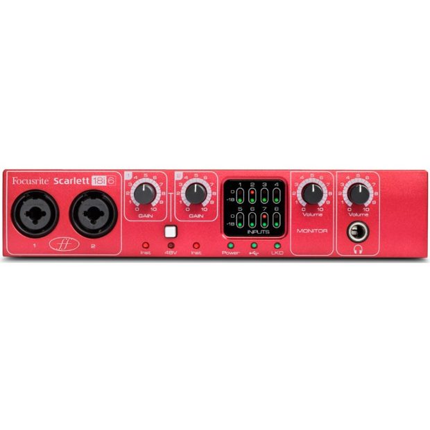 کارت صدا فوکوسرایت Focusrite Scarlett 18i6 USB 2.0 - تصویر 2