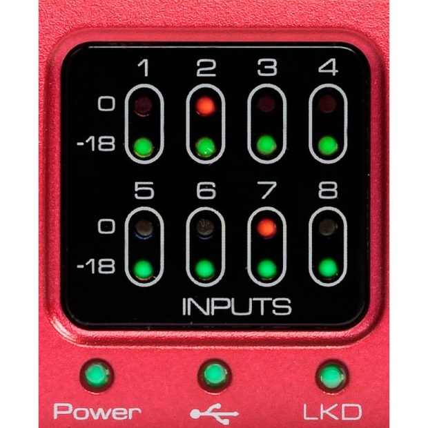 کارت صدا فوکوسرایت Focusrite Scarlett 18i6 USB 2.0 - تصویر 5