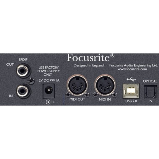 کارت صدا فوکوسرایت Focusrite Scarlett 18i6 USB 2.0 - تصویر 9