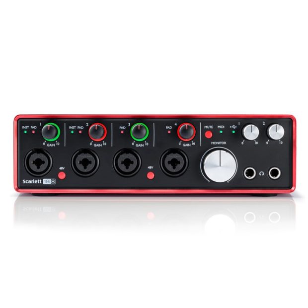 کارت صدا فوکوسرایت Focusrite Scarlett 18i8 G2 - تصویر 3