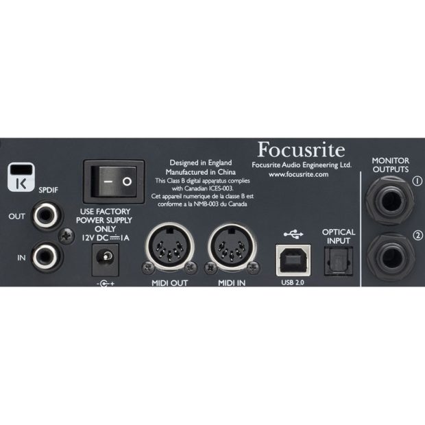 کارت صدا فوکوسرایت Focusrite Scarlett 18i8 - تصویر 8