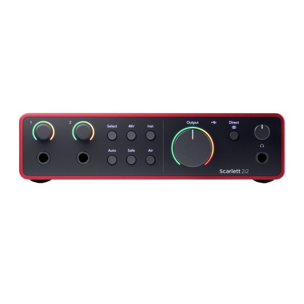 کارت صدا فوکوسرایت Focusrite Scarlett 2i2 4th Gen - تصویر 2