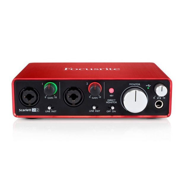 کارت صدا فوکوسرایت Focusrite Scarlett 2i2 G2 - تصویر 1