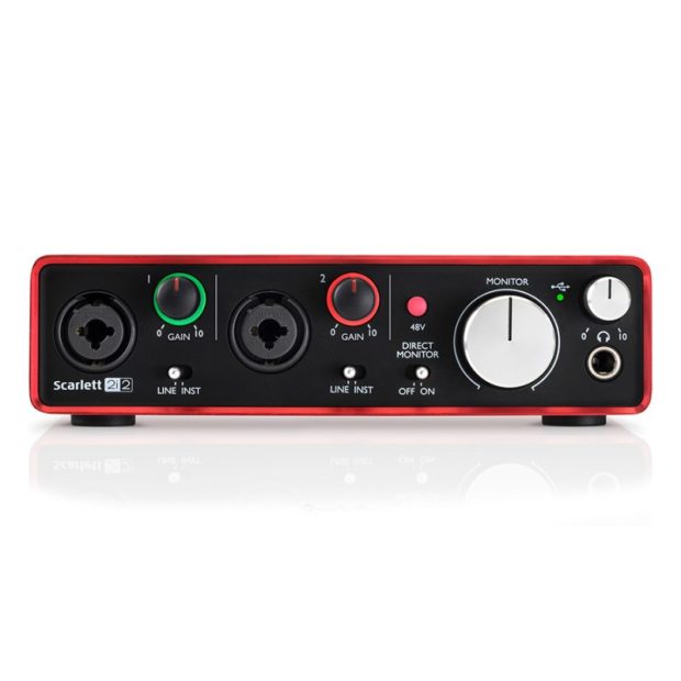 کارت صدا فوکوسرایت Focusrite Scarlett 2i2 G2 - تصویر 3