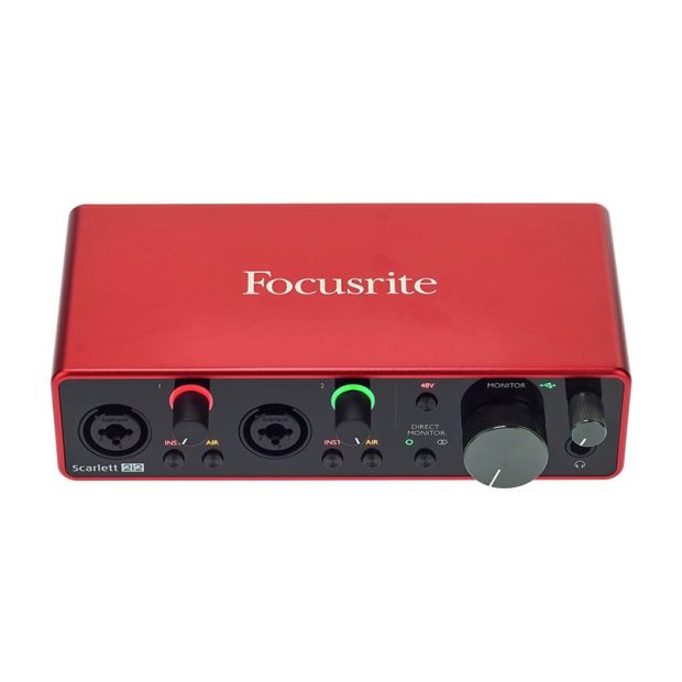 کارت صدا فوکوسرایت Focusrite Scarlett 2i2 Studio 3rd Gen Recording Bundle - تصویر 3