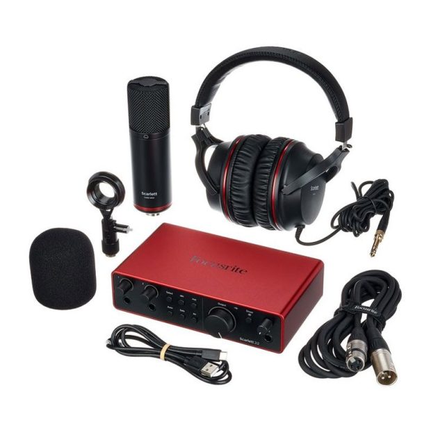 کارت صدا فوکوسرایت Focusrite Scarlett 2i2 Studio 4th Gen - تصویر 1