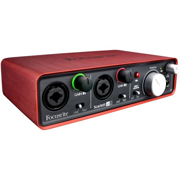 کارت صدا و پکیج استودیو فوکوسرایت Focusrite Scarlett 2i2 Studio Bundle - تصویر 3