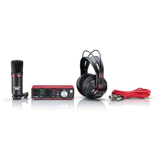 کارت صدا و پکیج استودیو فوکوسرایت Focusrite Scarlett 2i2 Studio Bundle G2 - تصویر 6