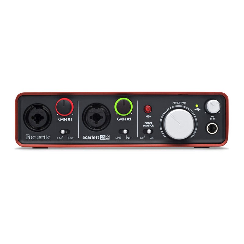 کارت صدا فوکوسرایت Focusrite Scarlett 2i2