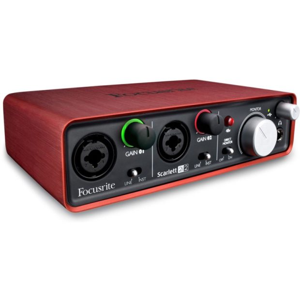 کارت صدا فوکوسرایت Focusrite Scarlett 2i2 - تصویر 3