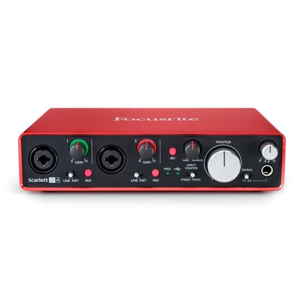 کارت صدا فوکوسرایت Focusrite Scarlett 2i4 G2 - تصویر 4