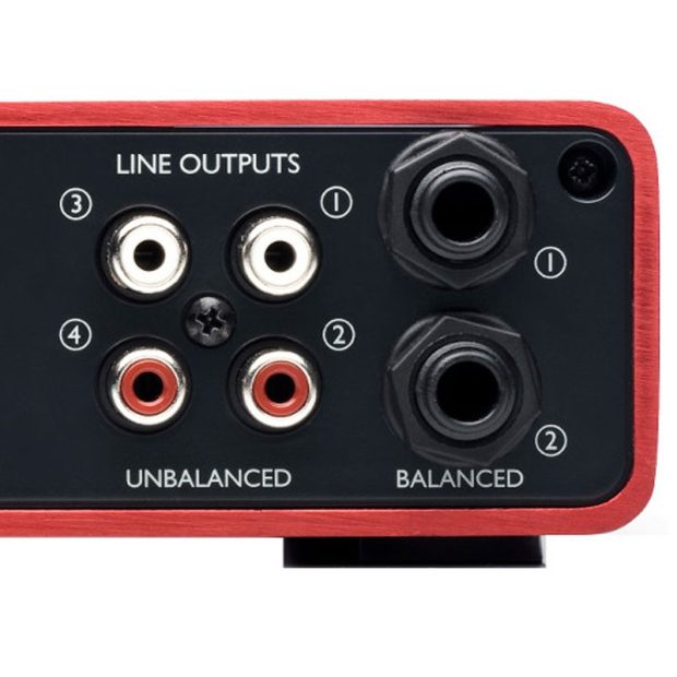 کارت صدا فوکوسرایت Focusrite Scarlett 2i4 - تصویر 3
