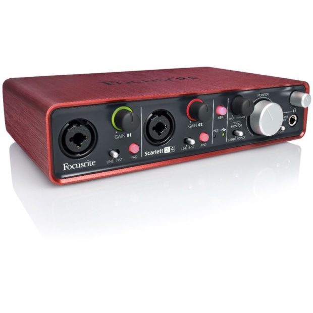 کارت صدا فوکوسرایت Focusrite Scarlett 2i4 - تصویر 4