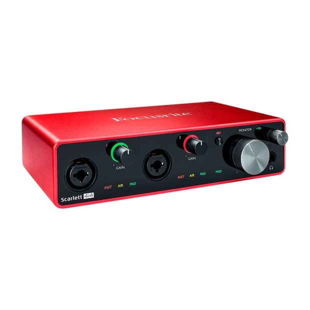 کارت صدا فوکوسرایت Focusrite Scarlett 4i4 3rd Gen - تصویر 2