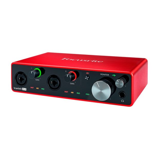 کارت صدا فوکوسرایت Focusrite Scarlett 4i4 3rd Gen - تصویر 3