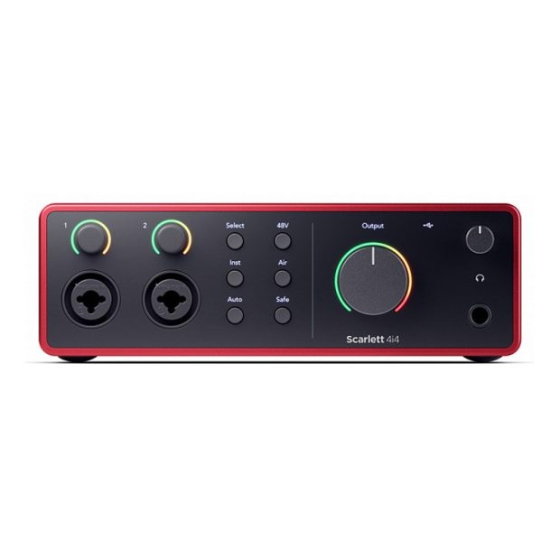 کارت صدا فوکوسرایت Focusrite Scarlett 4i4 4th Gen - تصویر 2