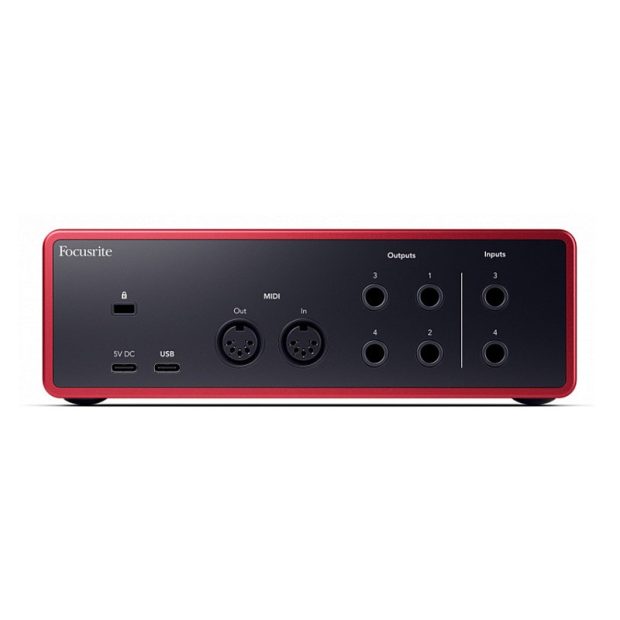 کارت صدا فوکوسرایت Focusrite Scarlett 4i4 4th Gen - تصویر 4