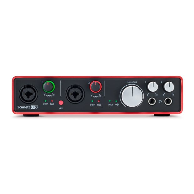 کارت صدا فوکوسرایت Focusrite Scarlett 6i6 G2 - تصویر 3