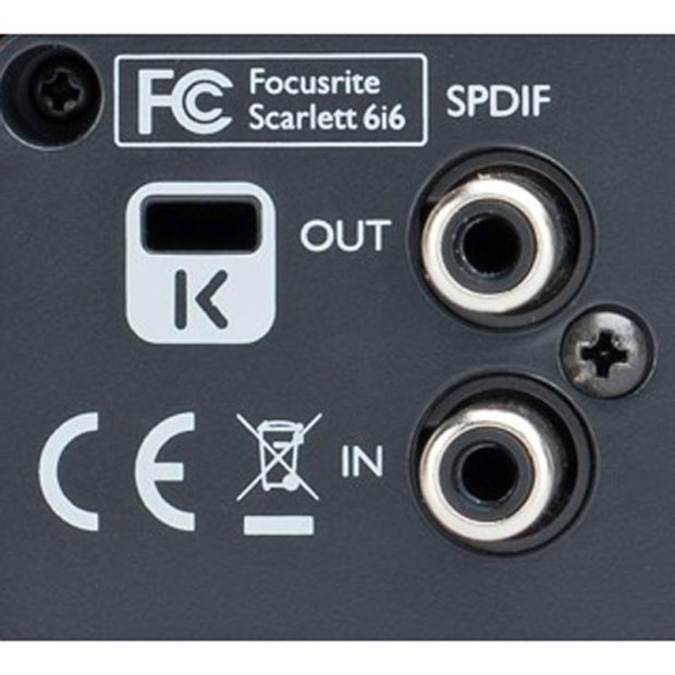 کارت صدا فوکوسرایت Focusrite Scarlett 6i6 - تصویر 3