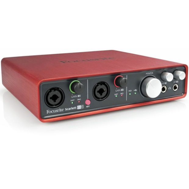 کارت صدا فوکوسرایت Focusrite Scarlett 6i6 - تصویر 9