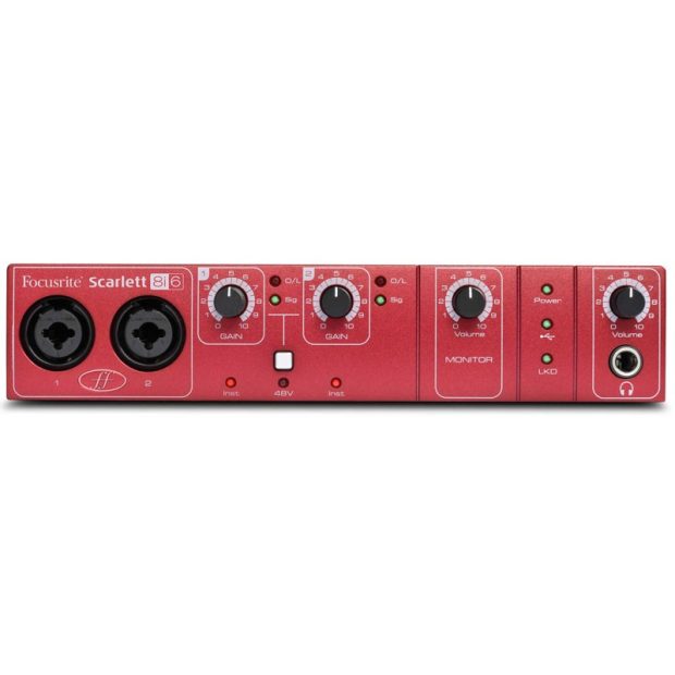 کارت صدا فوکوسرایت Focusrite Scarlett 8i6 USB 2.0 - تصویر 3