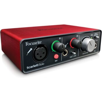 کارت صدا فوکوسرایت Focusrite Scarlett Solo - Image 2