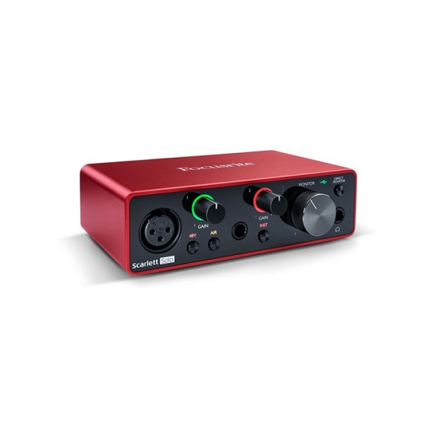 کارت صدا فوکوسرایت Focusrite Scarlett Solo 3rd Gen - تصویر 2