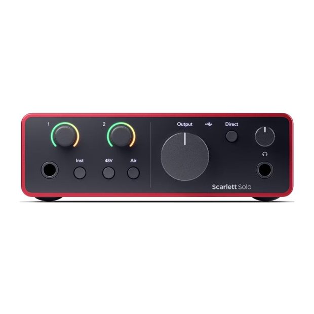 کارت صدا فوکوسرایت Focusrite Scarlett Solo 4th Gen - تصویر 2