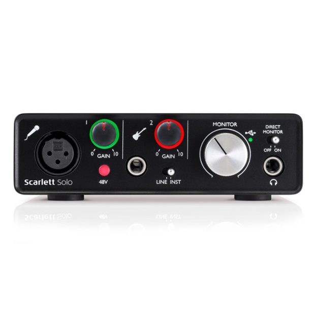 کارت صدا فوکوسرایت Focusrite Scarlett Solo G2 - تصویر 3