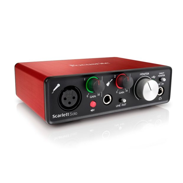 کارت صدا فوکوسرایت Focusrite Scarlett Solo G2 - تصویر 4
