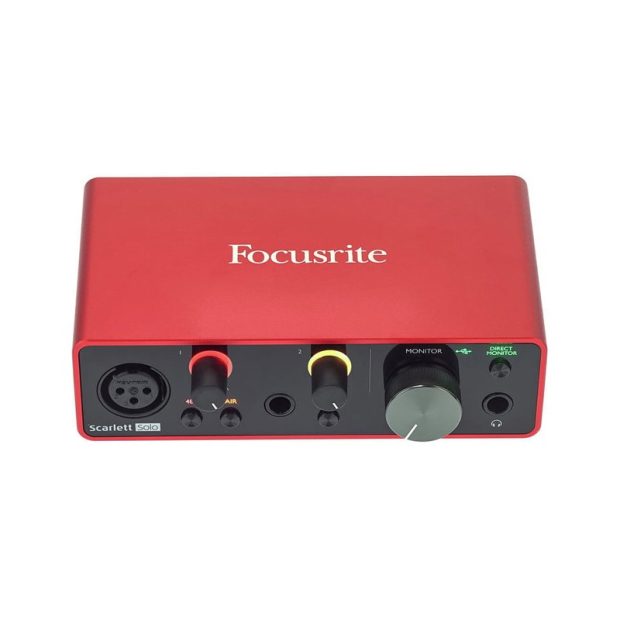 کارت صدا فوکوسرایت Focusrite Scarlett Solo Studio 3rd Gen Recording Bundle - تصویر 2