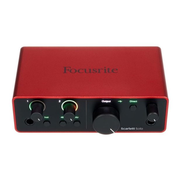 پکیج استودیوی کارت صدا فوکوسرایت Focusrite Scarlett Solo Studio 4th Gen - تصویر 4