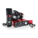 کارت صدا فوکوسرایت Focusrite Scarlett Solo Studio Pack G2