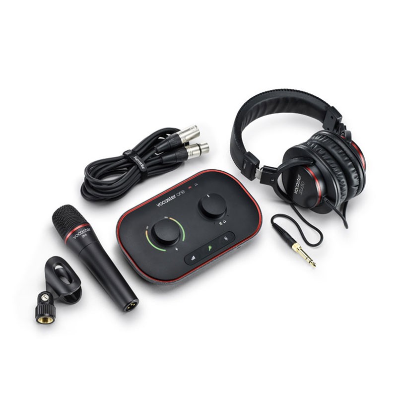 پکیج پادکست فوکوسرایت Focusrite Vocaster One Studio