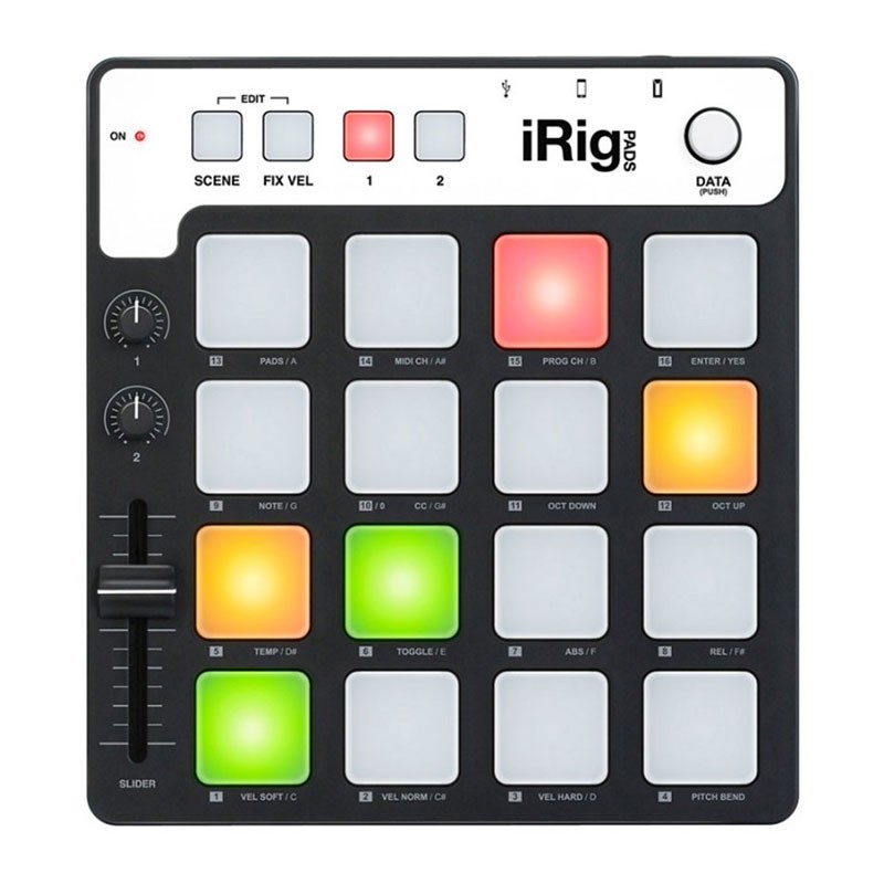 میدی کنترلر آی کی مولتی مدیا IK Multimedia iRig Pads