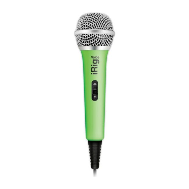 ik-multimedia-irig-voice-green-01-800x800-1.jpg میکروفون با سیم آی کی مولتی مدیا IK Multimedia iRig Voice Green - تصویر 1