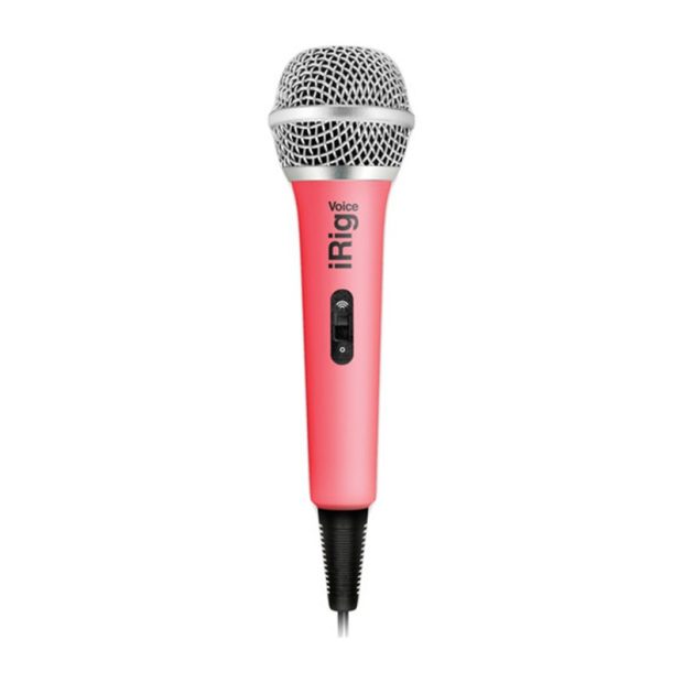 ik-multimedia-irig-voice-pink-01-800x800-1.jpg میکروفون با سیم آی کی مولتی مدیا IK Multimedia iRig Voice Pink - تصویر 1