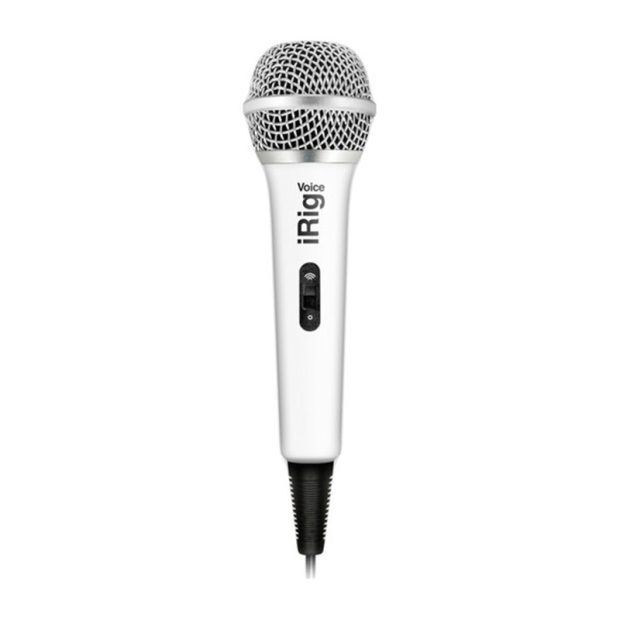 ik-multimedia-irig-voice-white-01-800x800-1.jpg میکروفون با سیم آی کی مولتی مدیا IK Multimedia iRig Voice White - تصویر 1