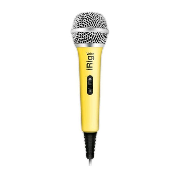 ik-multimedia-irig-voice-yellow-01-800x800-1.jpg میکروفون با سیم آی کی مولتی مدیا IK Multimedia iRig Voice Yellow - تصویر 1