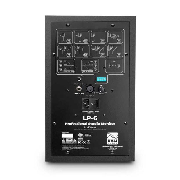 اسپیکر مانیتورینگ کالی آدیو Kali Audio LP-6 V2 6.5 inch Black - تصویر 3