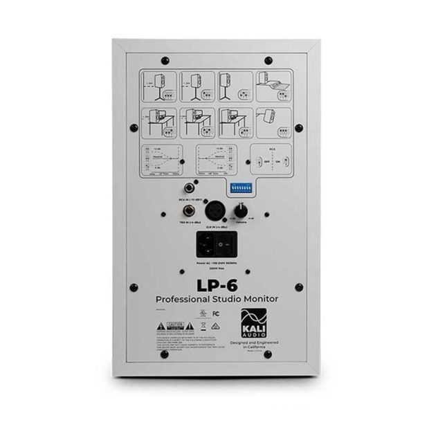 اسپیکر مانیتورینگ کالی آدیو Kali Audio LP-6 V2 6.5 inch White - تصویر 3