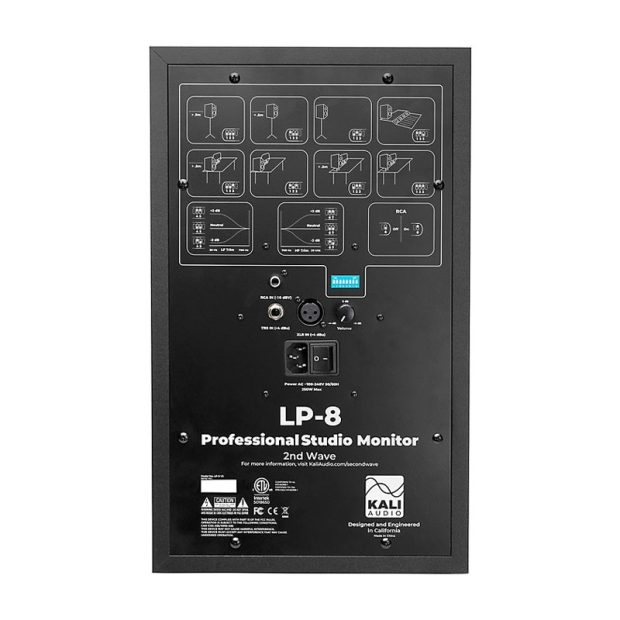 اسپیکر مانیتورینگ کالی آدیو Kali Audio LP-8 V2 8 inch Black - تصویر 3
