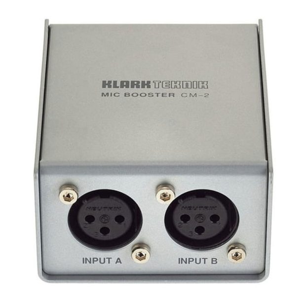 پری آمپ کلارک تکنیک Klark Teknik MIC BOOSTER CM-2 - تصویر 1