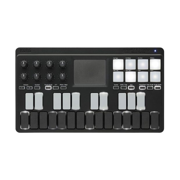 میدی کنترلر کرگ Korg nanoKEY Studio Black - تصویر 2