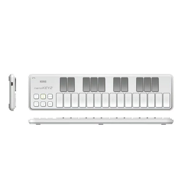 میدی کنترلر کرگ KORG NanoKEY 2 White - تصویر 3