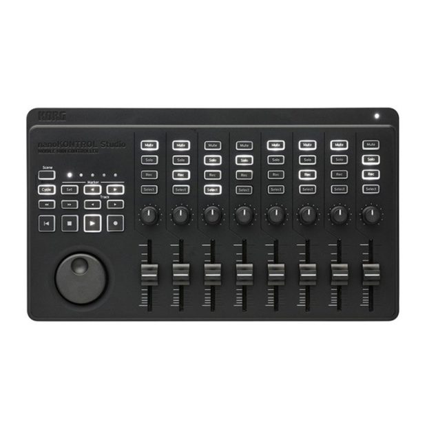 میدی کنترلر کرگ Korg nanoKONTROL Studio Black - تصویر 1