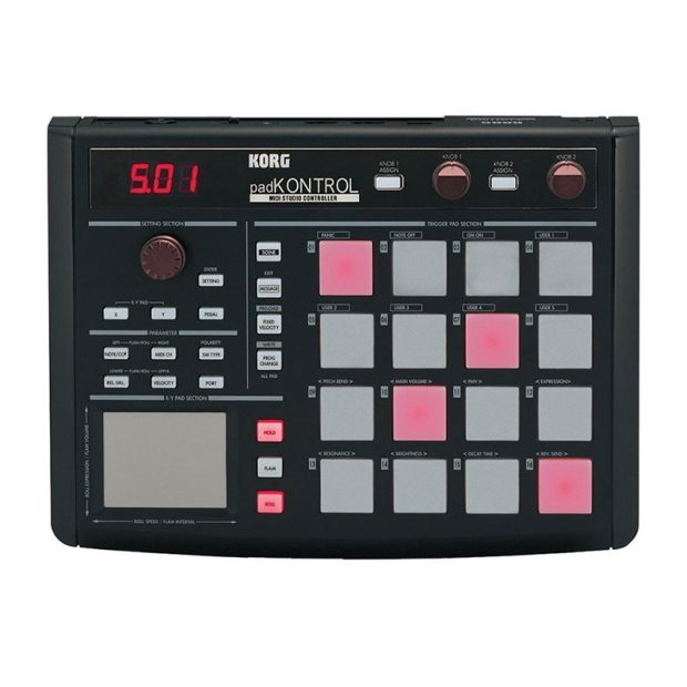 پد کنترلر کرگ KORG PadKONTROL Black - تصویر 1