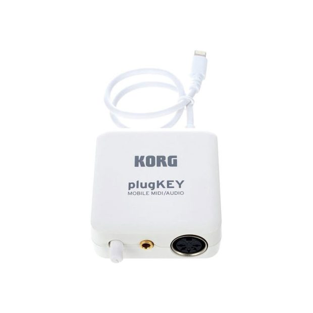 کارت صدای سازگار با آی او اس کرگ Korg Plugkey White - تصویر 1