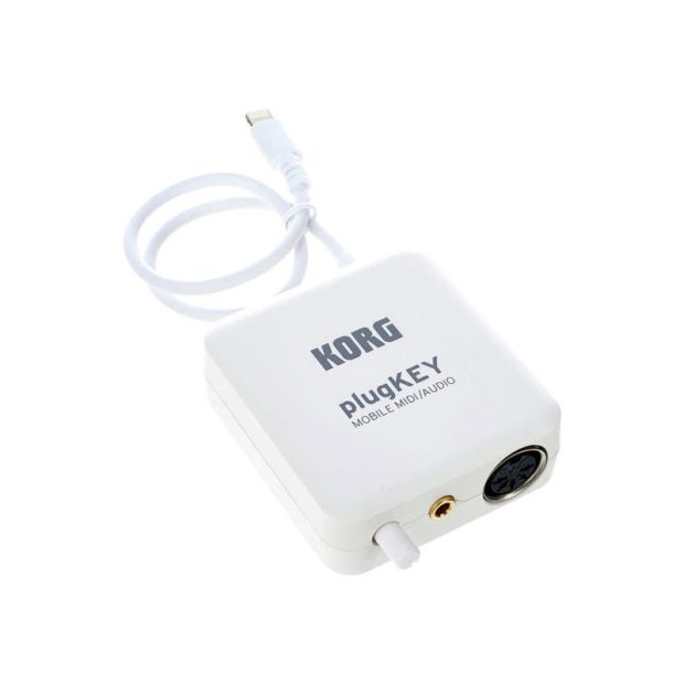کارت صدای سازگار با آی او اس کرگ Korg Plugkey White - تصویر 3