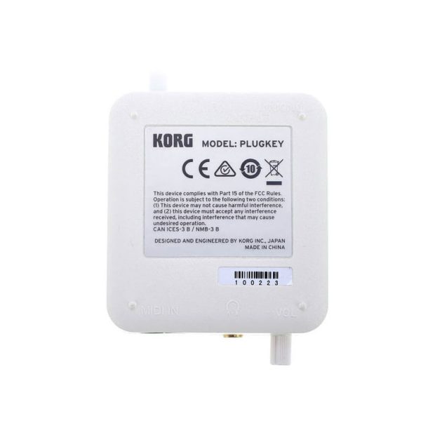 کارت صدای سازگار با آی او اس کرگ Korg Plugkey White - تصویر 5
